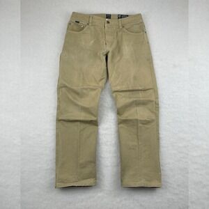 Kuhl Rydr Men's Pants 34x30 Tan Light Distressing Straight Leg